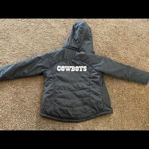 Dallas Cowboys Women’s fleece lined coat size Small
